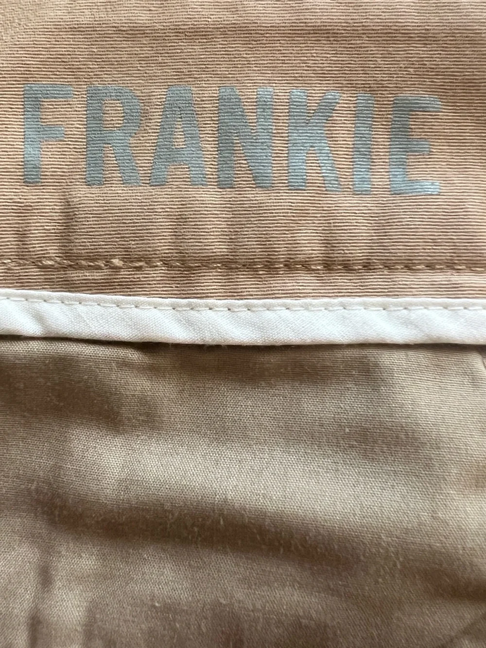 J. Crew Frankie women’s size 4 straight dash fit stretch, chino pants tan